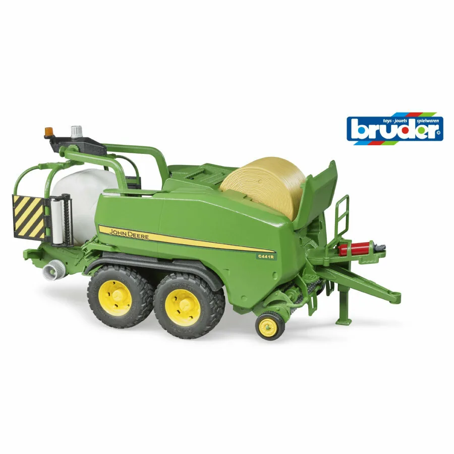 Bruder John Deere Rundballen-Presswickelkombination C441R 02032