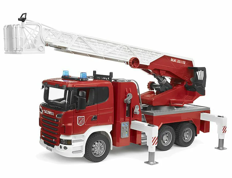 Bruder SCANIA R-Serie Feuerwehr mit Wasserpumpe