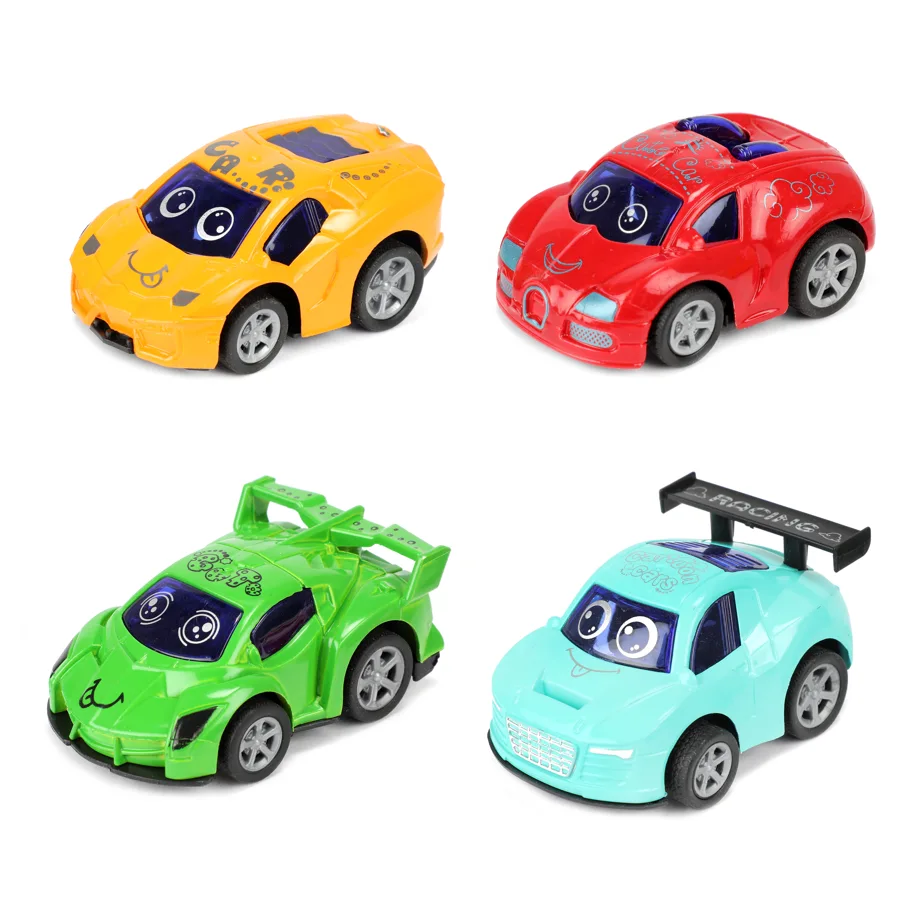 TURBO RACERS Mini Superautos Rennfahrzeuge Rückzug