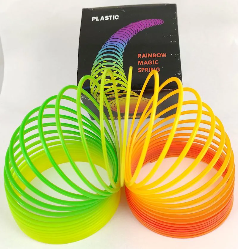 Plastikspirale 8.6cm Regenbogen