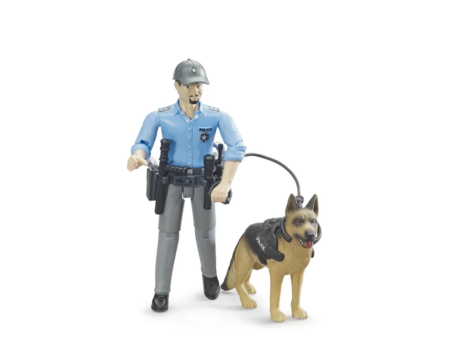 Bruder bworld Polizist mit Hund