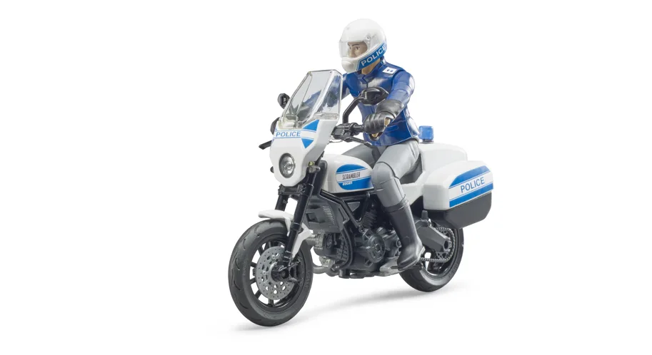 BRUDER bworld Scrambler Ducati Polizeimotorrad