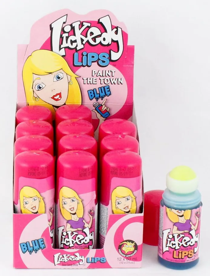 Lickedy Lips Roller Girl pink Sour Candy Drink 60ml