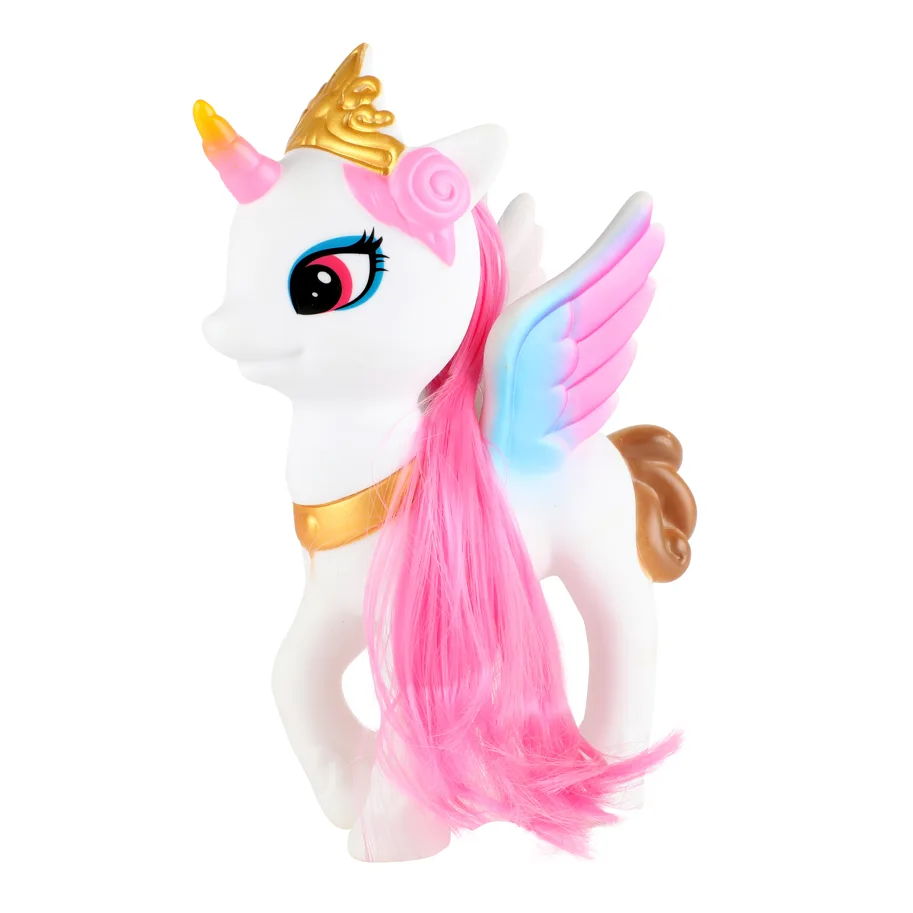 DREAM HORSE Einhorn 19cm mit langem Haar